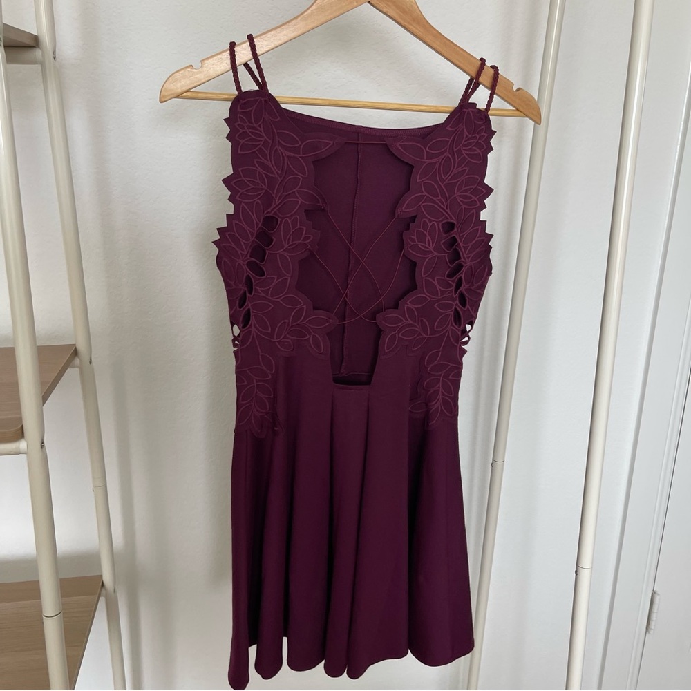 Free People - Deep Burgundy Dress